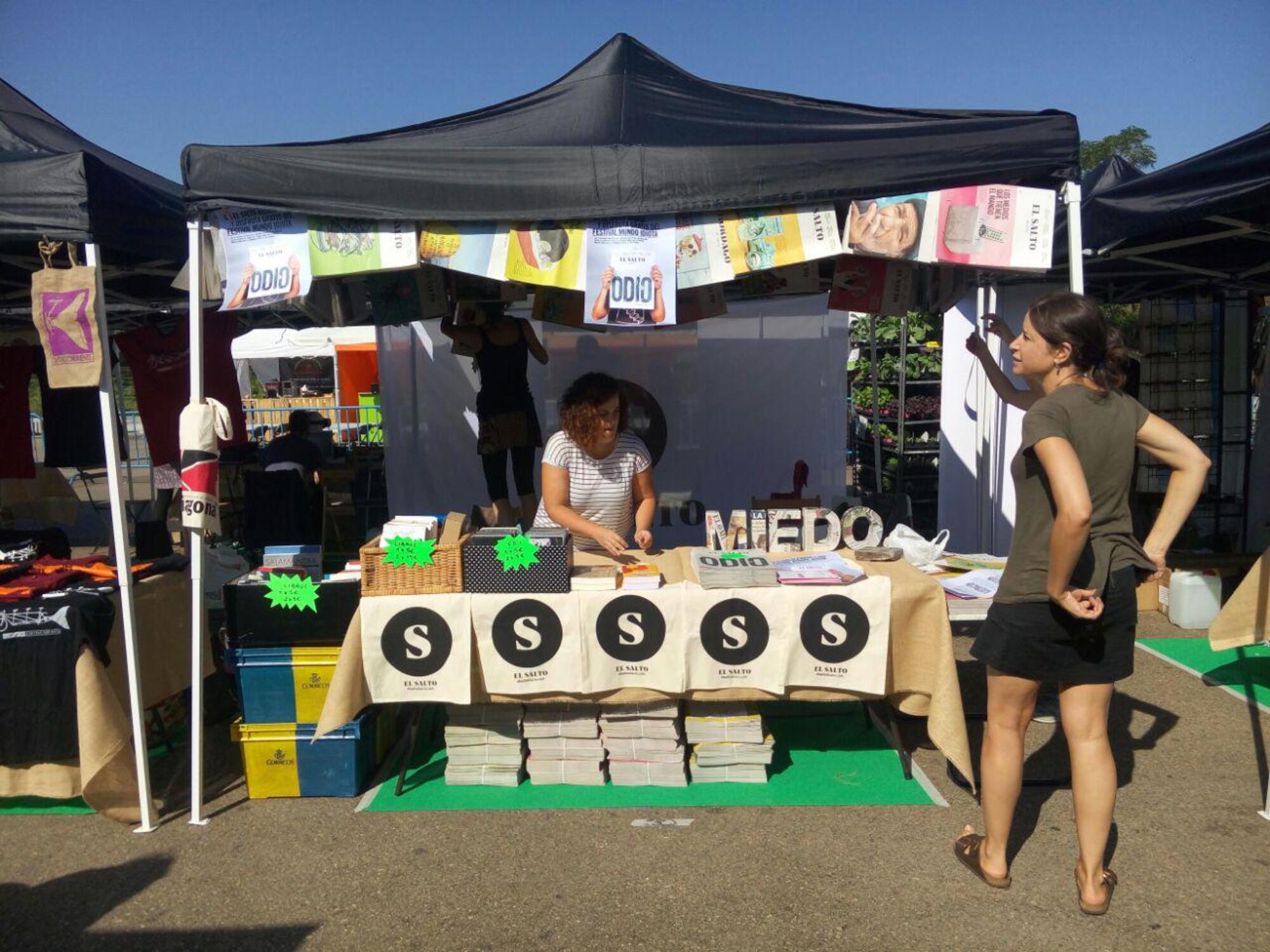 Mercado Social de Madrid, en su edición de septiembre de 2017.